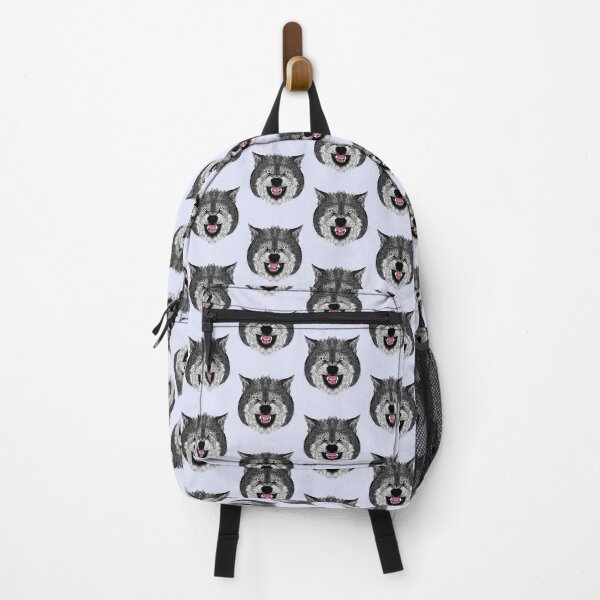 Item preview, Bad Evil Wolf Wild Animal Face designed and sold by pcreations.