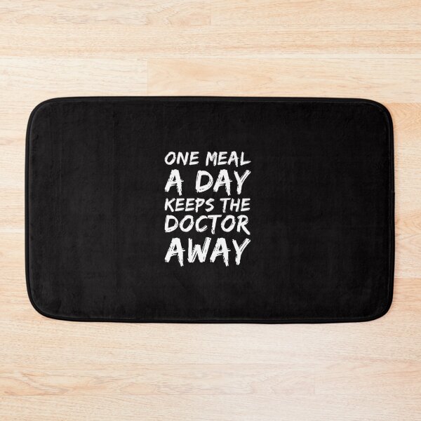 Item preview, One Meal A Day Keeps The Doctor Away  designed and sold by Elena's Shop.