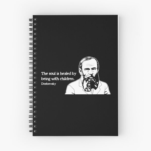 Item preview, The Soul Famous Quote Russian Literature Fyodor Dostoevsky graphic designed and sold by jakehughes2015.