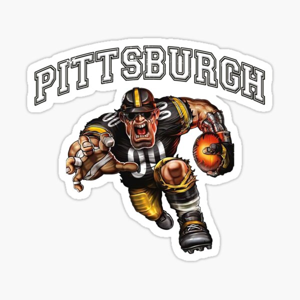 Pittsburgh Steelers NFL Football Team Sticker 80s 