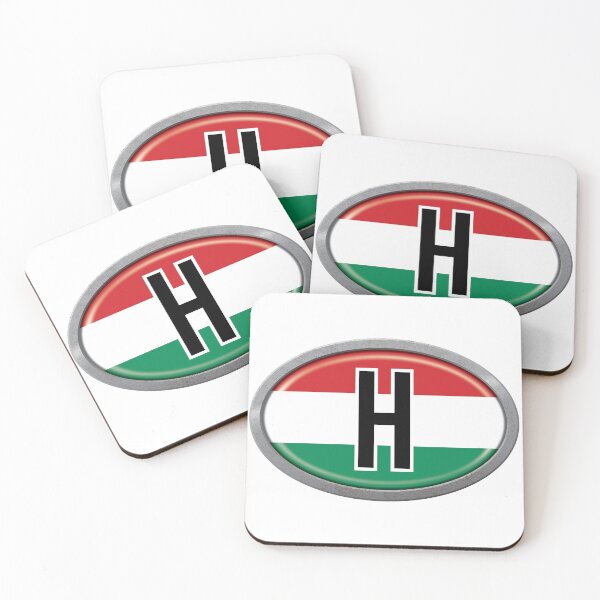 Item preview, Hungary International Vehicle Code Metal Plate designed and sold by travelwitheric.
