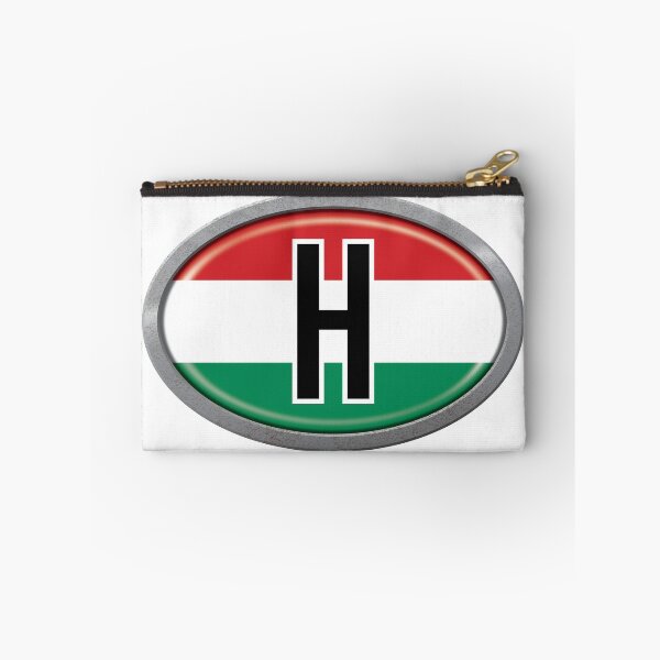 Item preview, Hungary International Vehicle Code Metal Plate designed and sold by travelwitheric.