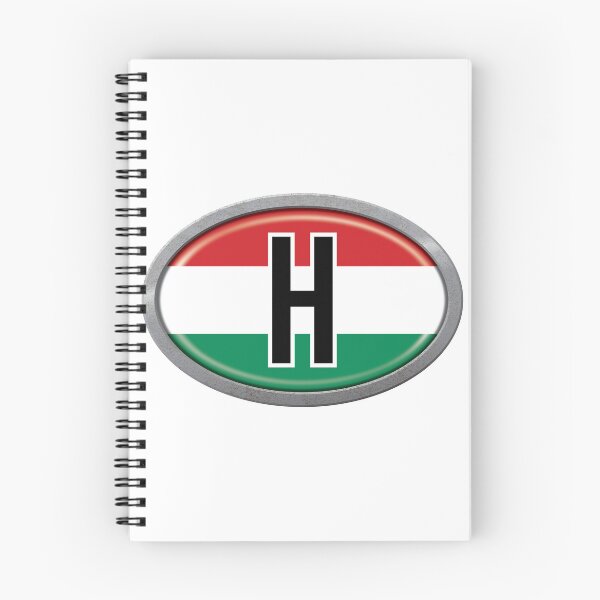 Item preview, Hungary International Vehicle Code Metal Plate designed and sold by travelwitheric.