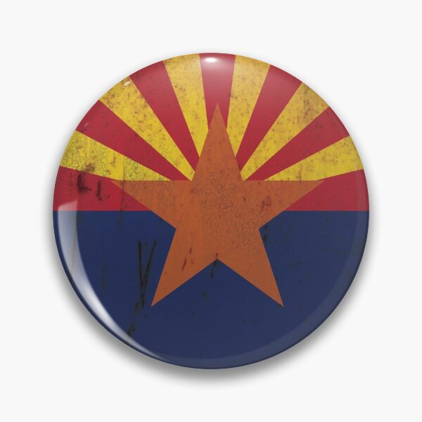 Item preview, Arizona Flag Grunge  designed and sold by TRowanDesign.