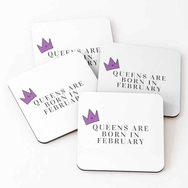 Item preview, Queens are born in February designed and sold by travelnerd.