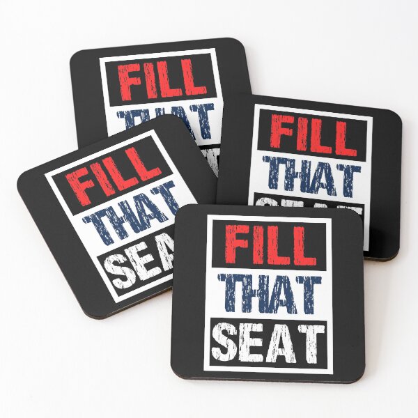 Item preview, Fill That Seat Red White and Blue Distressed Vintage Look Supreme Court Support designed and sold by Jennifer Church.
