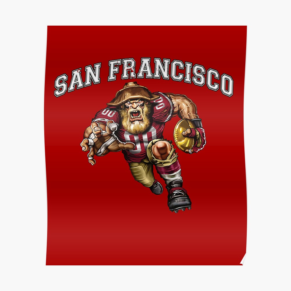 San Francisco Football' Sticker for Sale by Playing-music