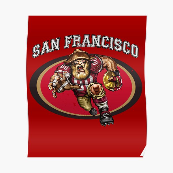 San Francisco Football' Poster for Sale by Playing-music