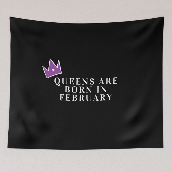 Item preview, Queens are born in February  designed and sold by travelnerd.