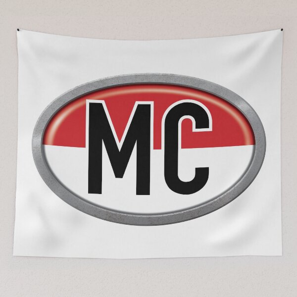 Item preview, Monaco International Vehicle Code Metal Plate designed and sold by travelwitheric.