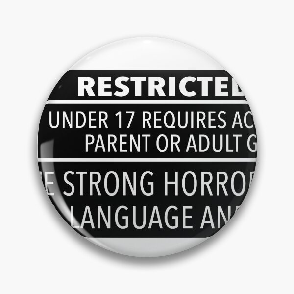 Item preview, Restricted Rated Movie Under 17 designed and sold by The Creepiest.