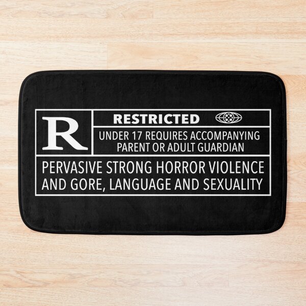 Item preview, Restricted Rated Movie Under 17 designed and sold by The Creepiest.