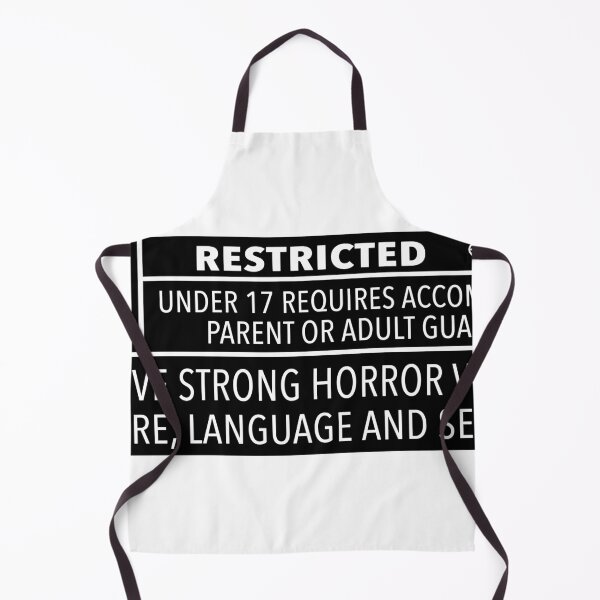Item preview, Restricted Rated Movie Under 17 designed and sold by The Creepiest.