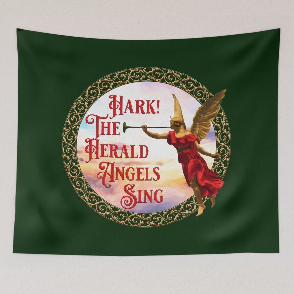 Item preview, Hark! The Herald Angels Sing  (Oh Holy Night) designed and sold by Angela Bull.