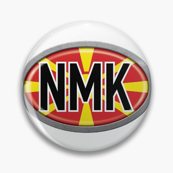 Item preview, North Macedonia International Vehicle Code Metal Plate designed and sold by travelwitheric.