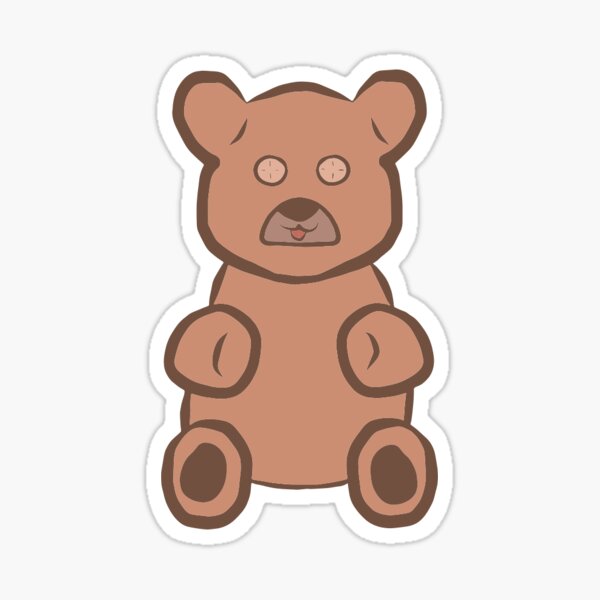 Trimcraft Tiny Tatty Teddy A4 Glitter Stickers - Boy