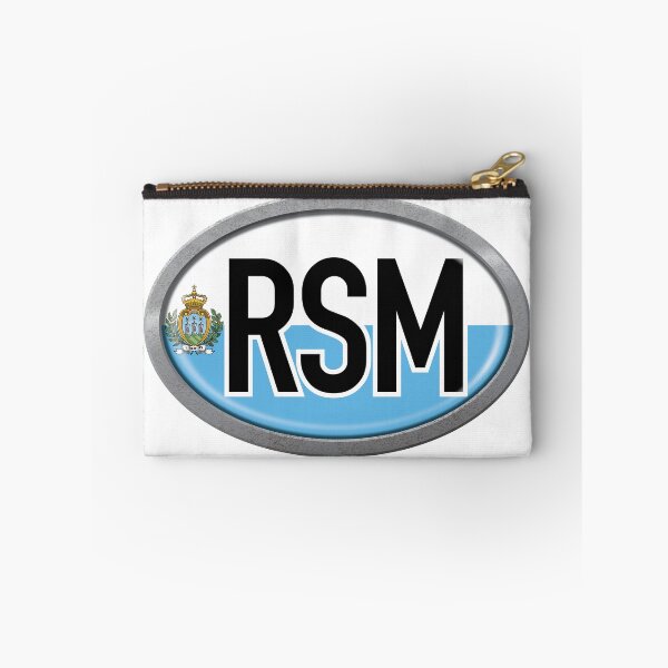 Item preview, San Marino International Vehicle Code Metal Plate designed and sold by travelwitheric.
