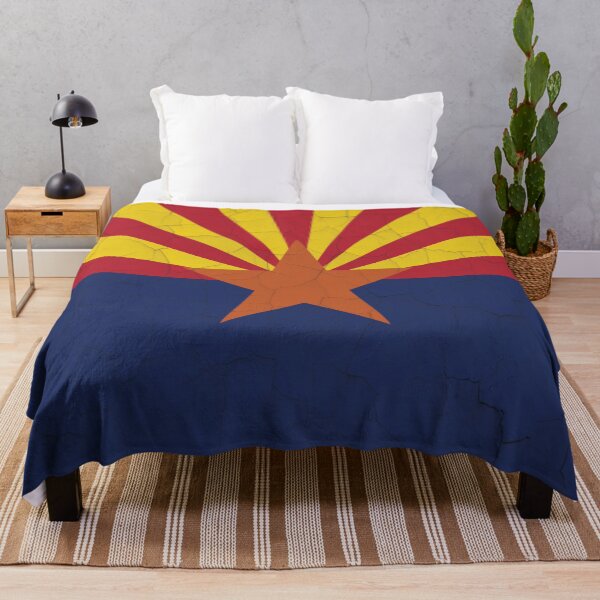 Item preview, Arizona Flag Grunge Wall designed and sold by TRowanDesign.