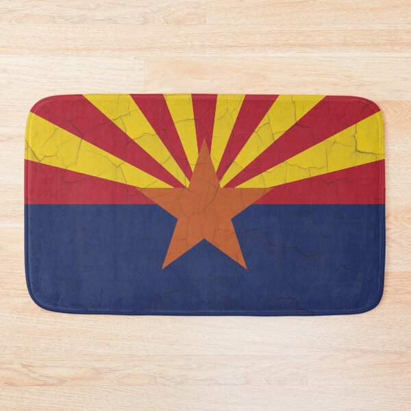 Item preview, Arizona Flag Grunge Wall designed and sold by TRowanDesign.