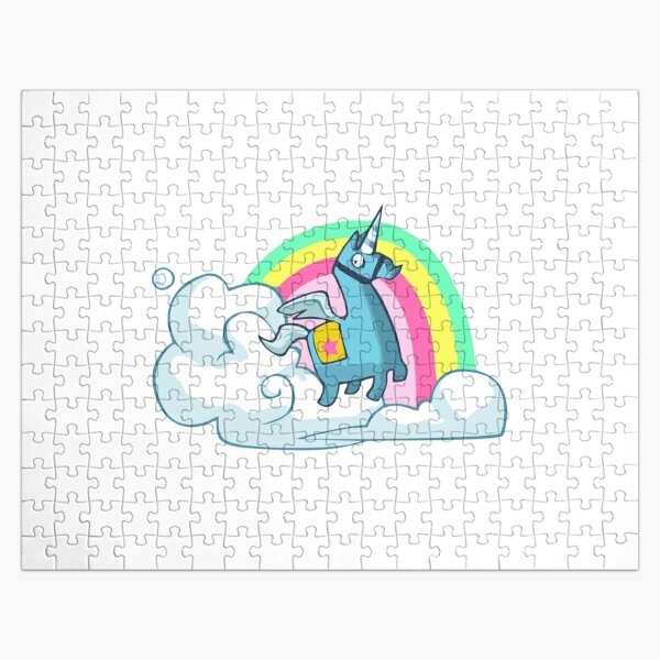 Fortnite Jigsaw Puzzles Redbubble - fortnite brite bomber llama unicorn roblox