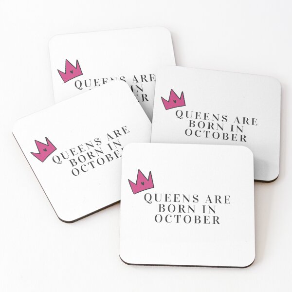 Item preview, Queens are born in October with birthstone crown designed and sold by travelnerd.
