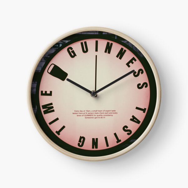 Item preview, Guinness O'Clock designed and sold by ShananElizabeth.