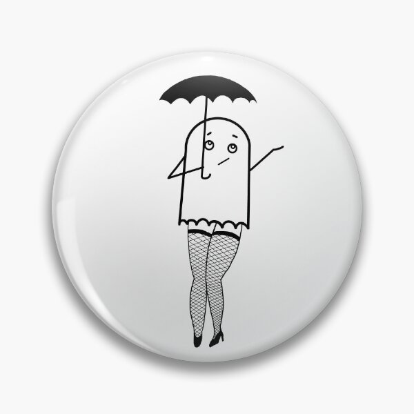 Item preview, Ghost in Fishnets designed and sold by Angry Critters.