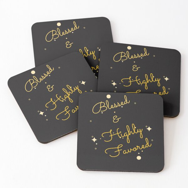 Item preview, Blessed and highly favoured designed and sold by DareDreams.