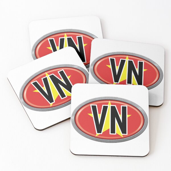 Item preview, Vietnam International Vehicle Code Metal Plate designed and sold by travelwitheric.