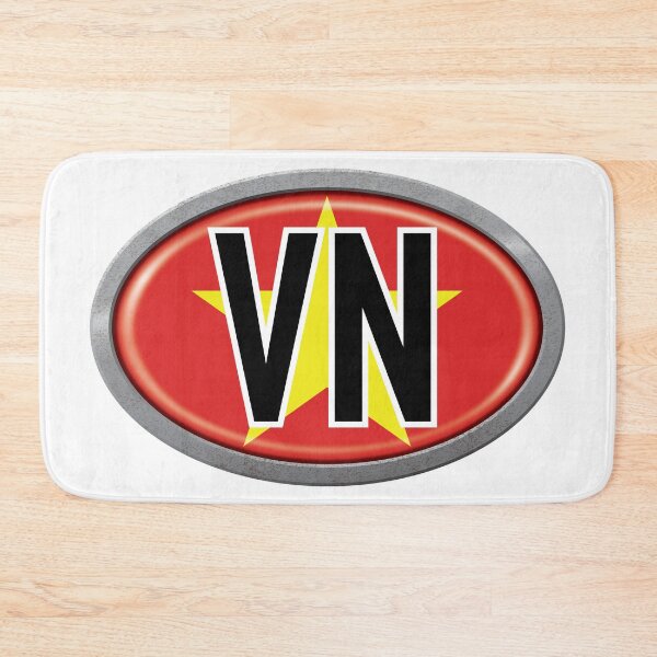 Item preview, Vietnam International Vehicle Code Metal Plate designed and sold by travelwitheric.