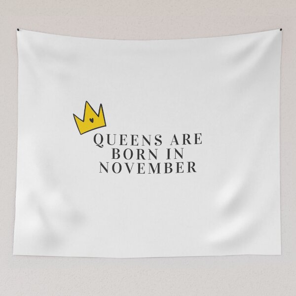 Item preview, Queens are born in November with birthstone crown designed and sold by travelnerd.