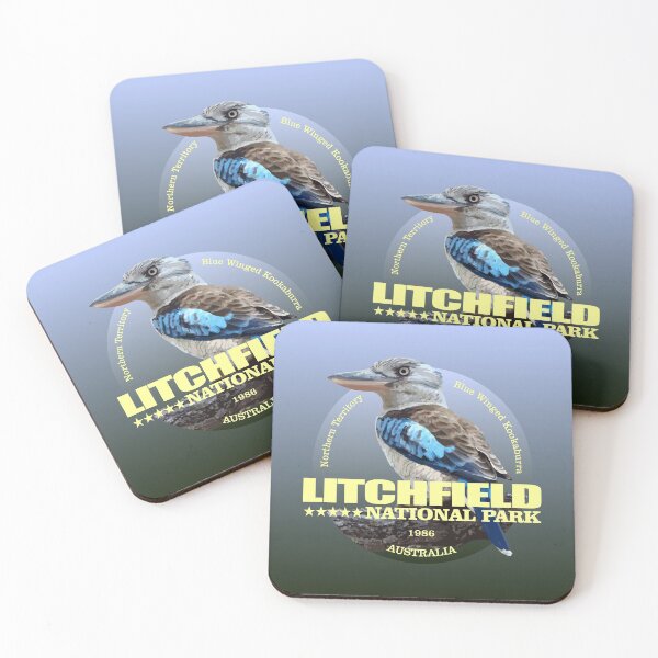 Item preview, Litchfield National Park (Blue Winged Kookaburra)(WT) designed and sold by curranmorgan.