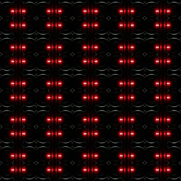Artwork thumbnail, Tech Red LED Light Pattern by AmaTierra