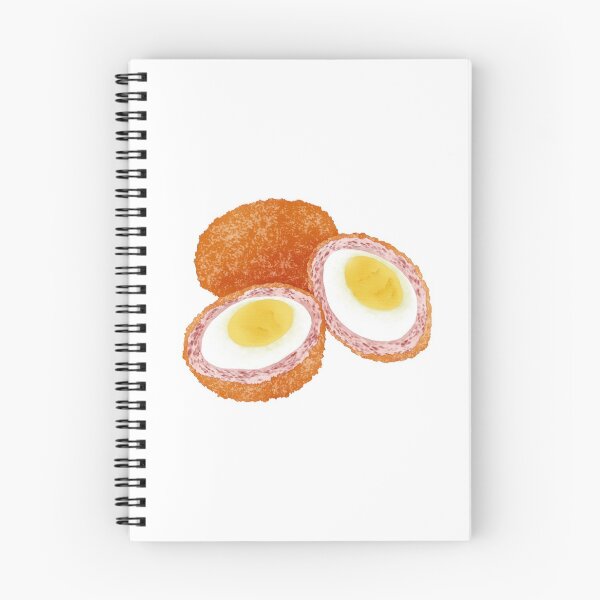 Item preview, Watercolor Illustration of a Snack Food Scotch Egg designed and sold by iswenyi.