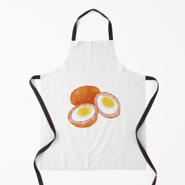 Item preview, Watercolor Illustration of a Snack Food Scotch Egg designed and sold by iswenyi.
