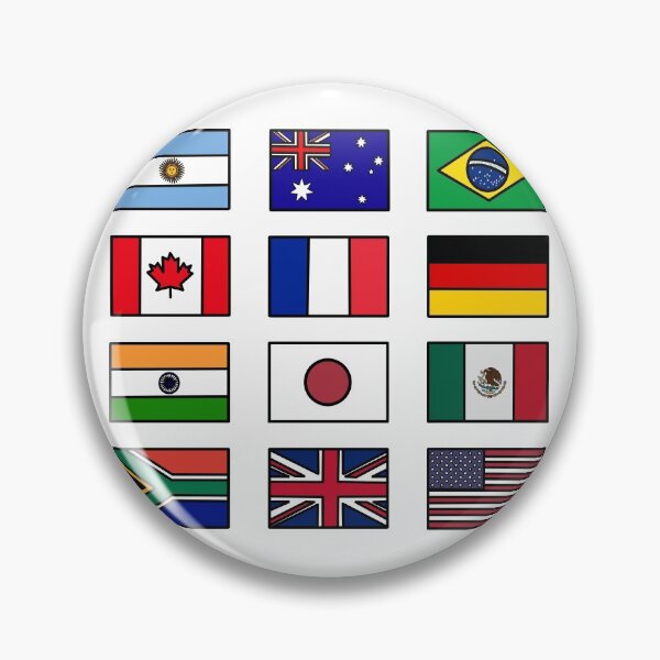 Item preview, Flags of the world sticker pack designed and sold by BessieMoo.