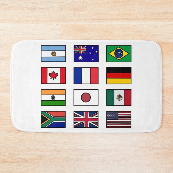 Item preview, Flags of the world sticker pack designed and sold by BessieMoo.