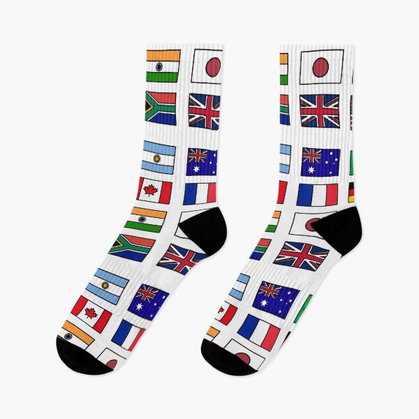 Item preview, Flags of the world sticker pack designed and sold by BessieMoo.