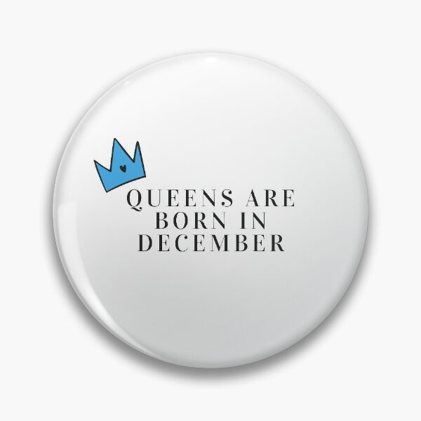 Item preview, Queens are born in December with birthstone crown designed and sold by travelnerd.