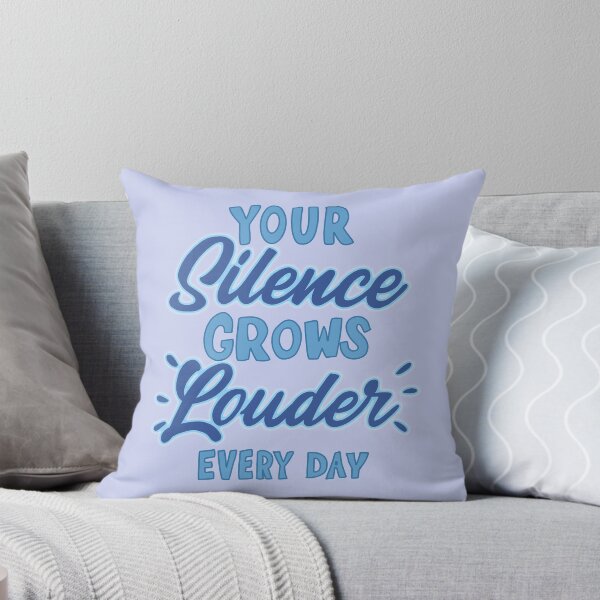 Item preview, Speak out for injustice. Your silence grows loader everyday, great for protests designed and sold by SleeplessLady.