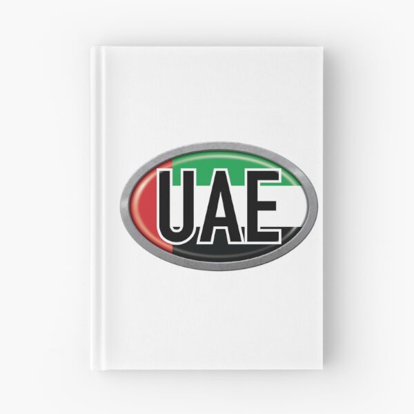 Item preview, United Arab Emirates International Vehicle Code Metal Plate designed and sold by travelwitheric.