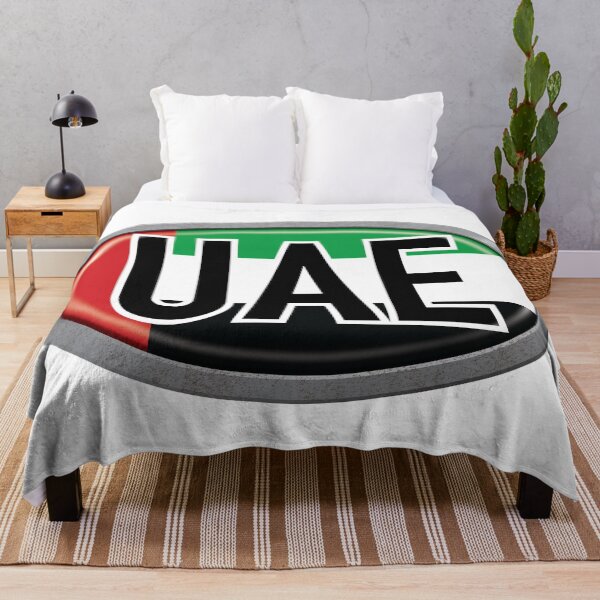 Item preview, United Arab Emirates International Vehicle Code Metal Plate designed and sold by travelwitheric.