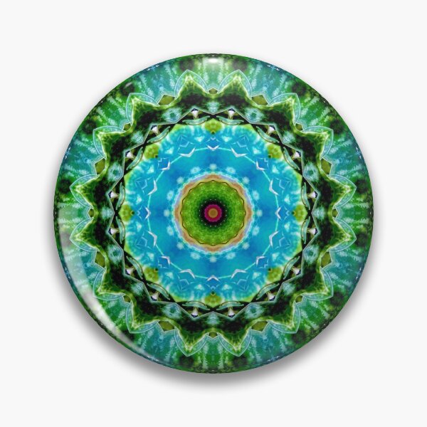 Item preview, Green Succulent Mandala designed and sold by Sara Graham-Costain.