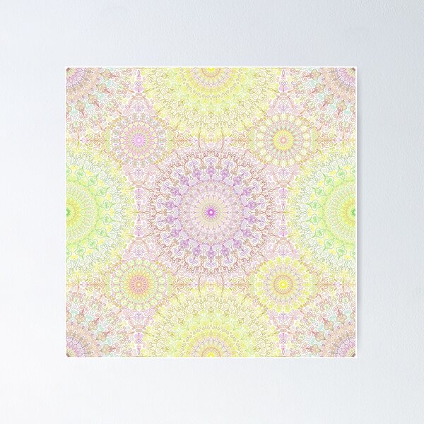 Item preview, Colorful Hippie Mandala Pattern designed and sold by amovitania.