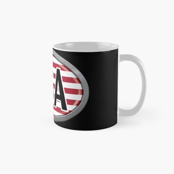 Item preview, United States of America International Vehicle Code Metal Plate designed and sold by travelwitheric.
