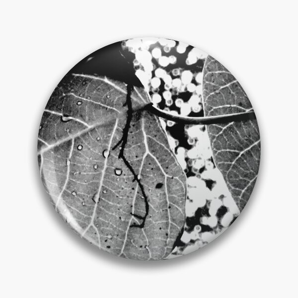 Item preview, Leaves by the Waterfall, Springbrook, detail in B&W designed and sold by Geoff Treagus.
