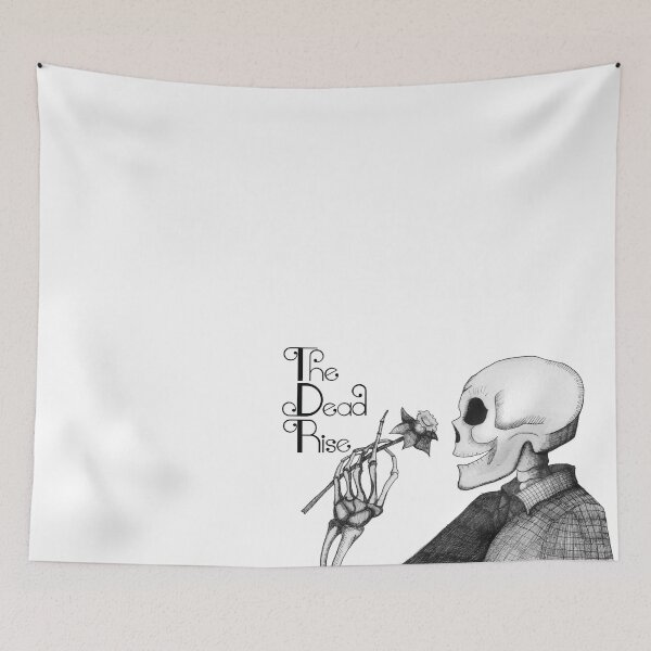 Item preview, Skeleton smelling flower designed and sold by OnWavesDesign8.