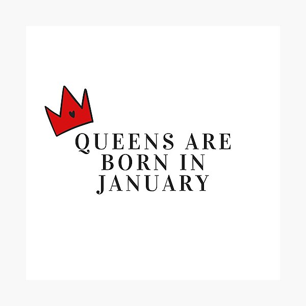 Item preview, Queens are born in January with birthstone crown designed and sold by travelnerd.