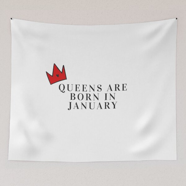 Item preview, Queens are born in January with birthstone crown designed and sold by travelnerd.