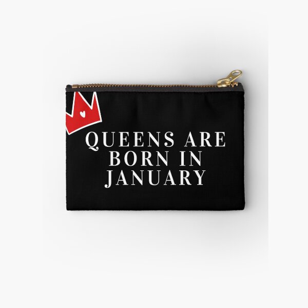 Item preview, Queens are born in January with birthstone crown  designed and sold by travelnerd.
